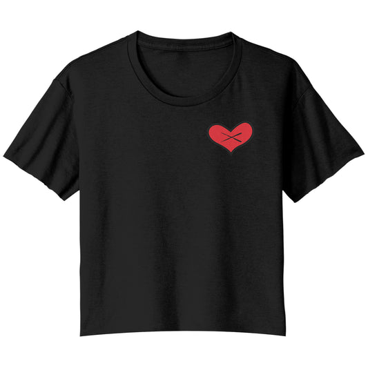 SIYK HEART - TOXSIYK Bella Women's Crop Tee