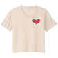 SIYK HEART - TOXSIYK Bella Women's Crop Tee