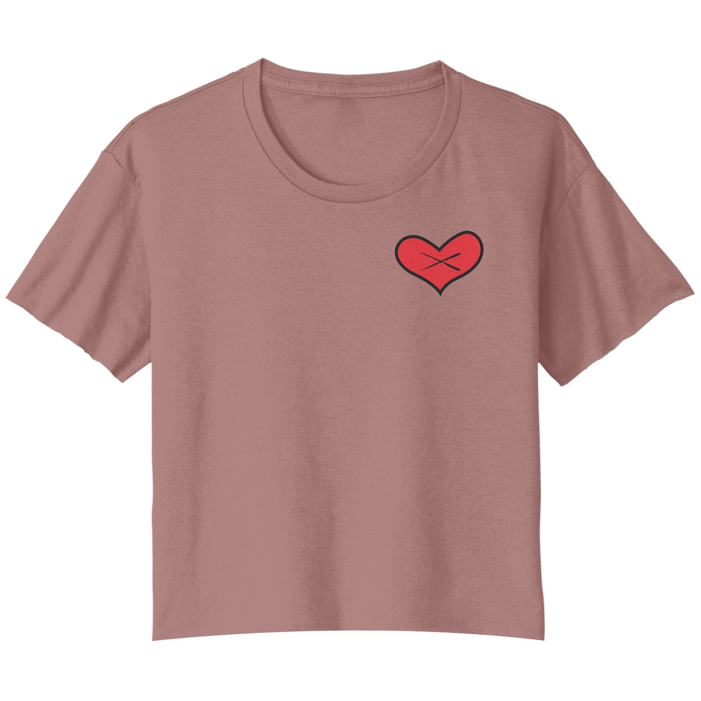 SIYK HEART - TOXSIYK Bella Women's Crop Tee