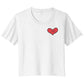 SIYK HEART - TOXSIYK Bella Women's Crop Tee