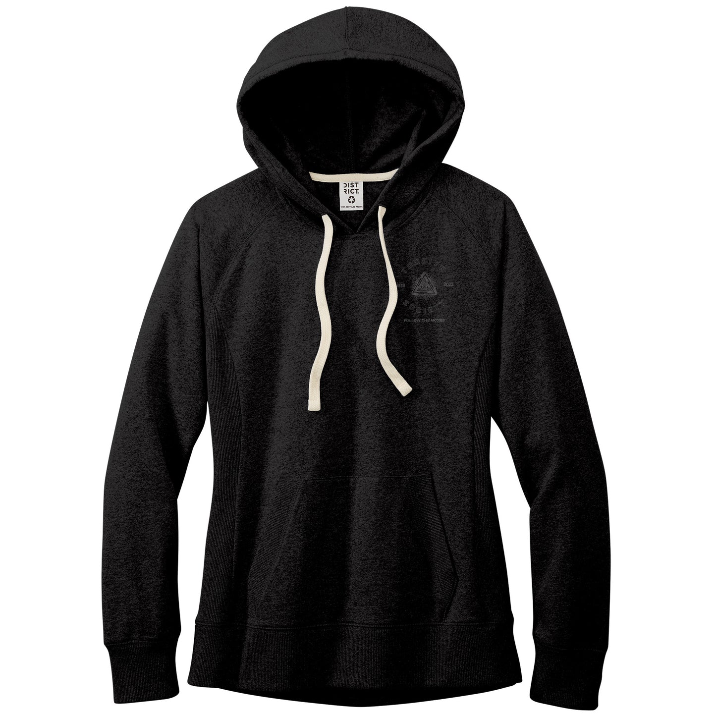 FOLLOW THE MONEY -TOXSIYK  District Women's Re-Fleece Hoodie