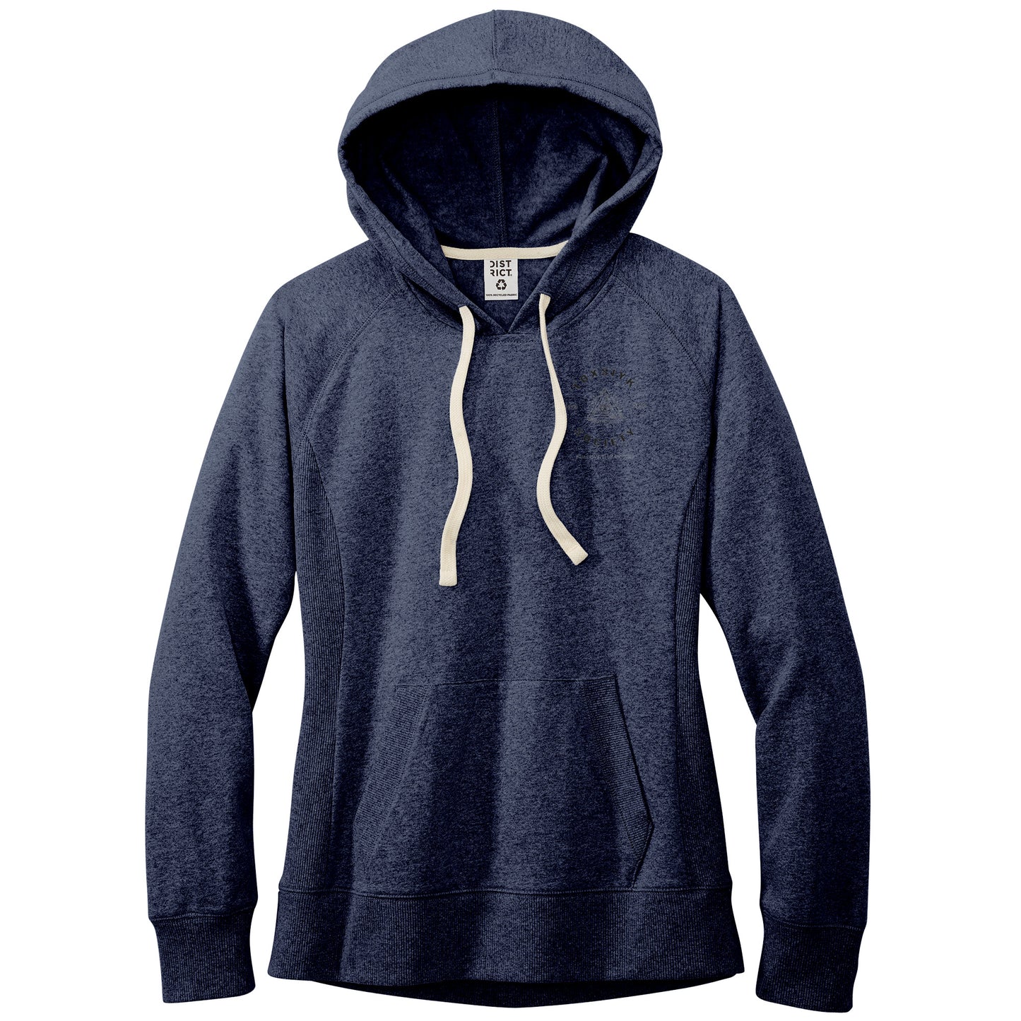 FOLLOW THE MONEY -TOXSIYK  District Women's Re-Fleece Hoodie