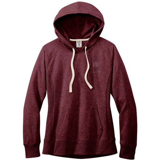 FOLLOW THE MONEY -TOXSIYK  District Women's Re-Fleece Hoodie