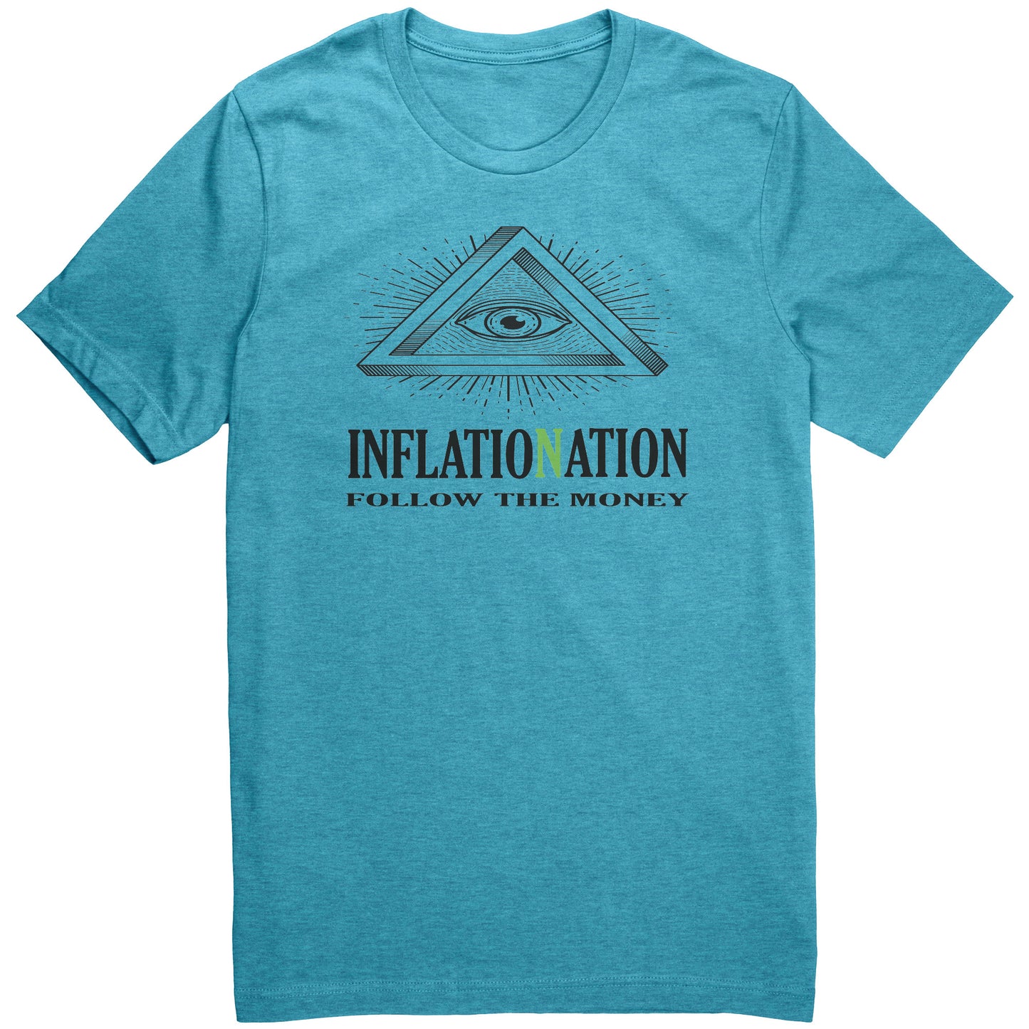 FOLLOW THE MONEY INFLATION NATION Canvas Unisex CVC