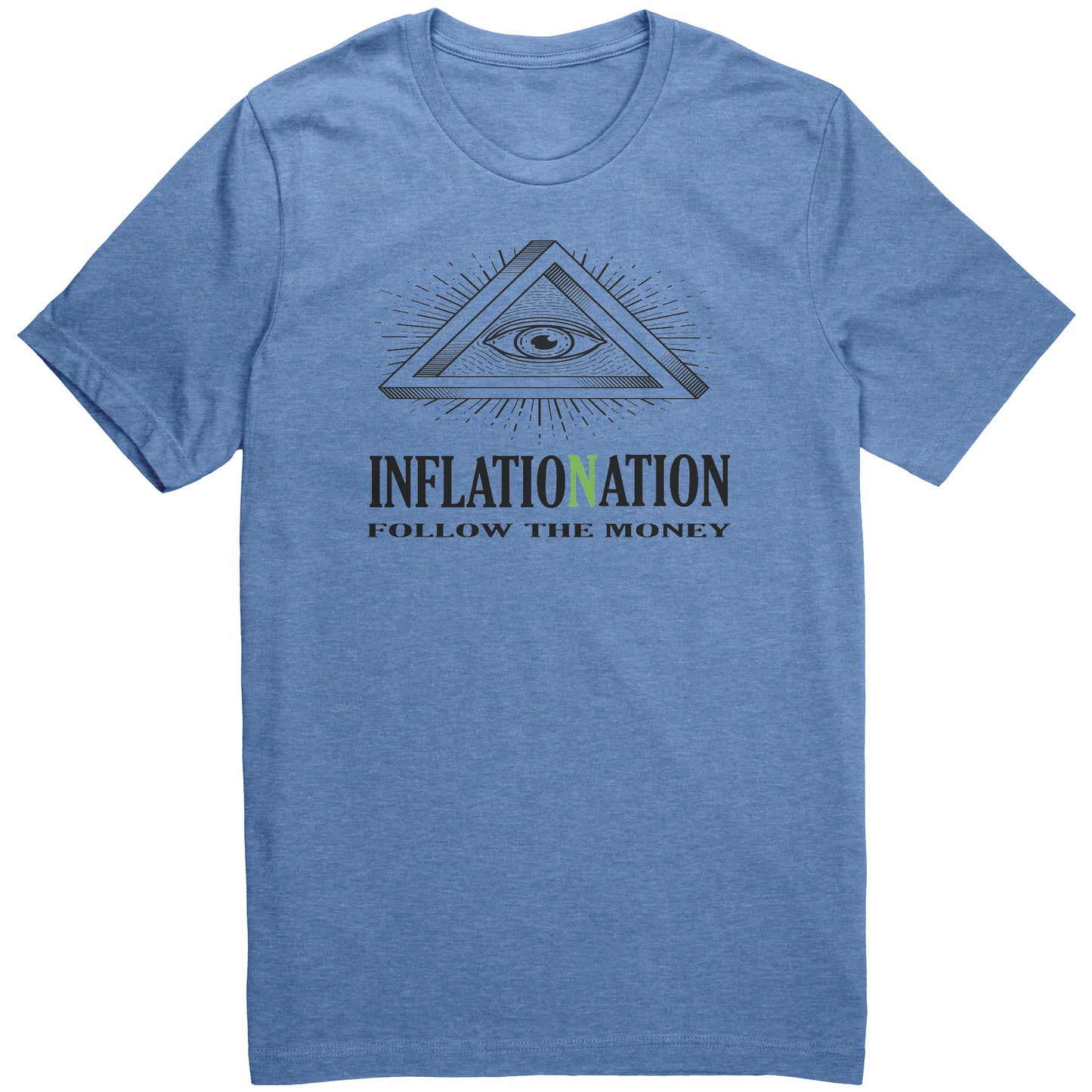 FOLLOW THE MONEY INFLATION NATION Canvas Unisex CVC