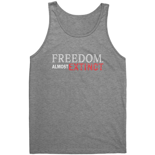 FREEDOM ALMOST EXTINCT Canvas Toddler Unisex Tank