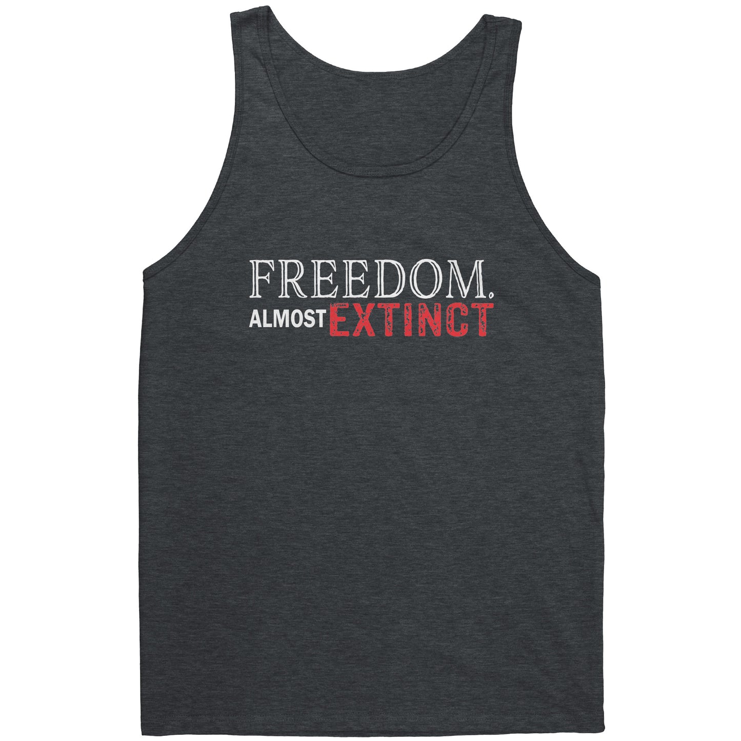 FREEDOM ALMOST EXTINCT Canvas Toddler Unisex Tank