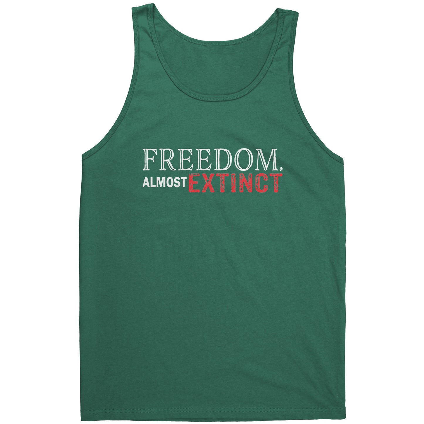 FREEDOM ALMOST EXTINCT Canvas Toddler Unisex Tank