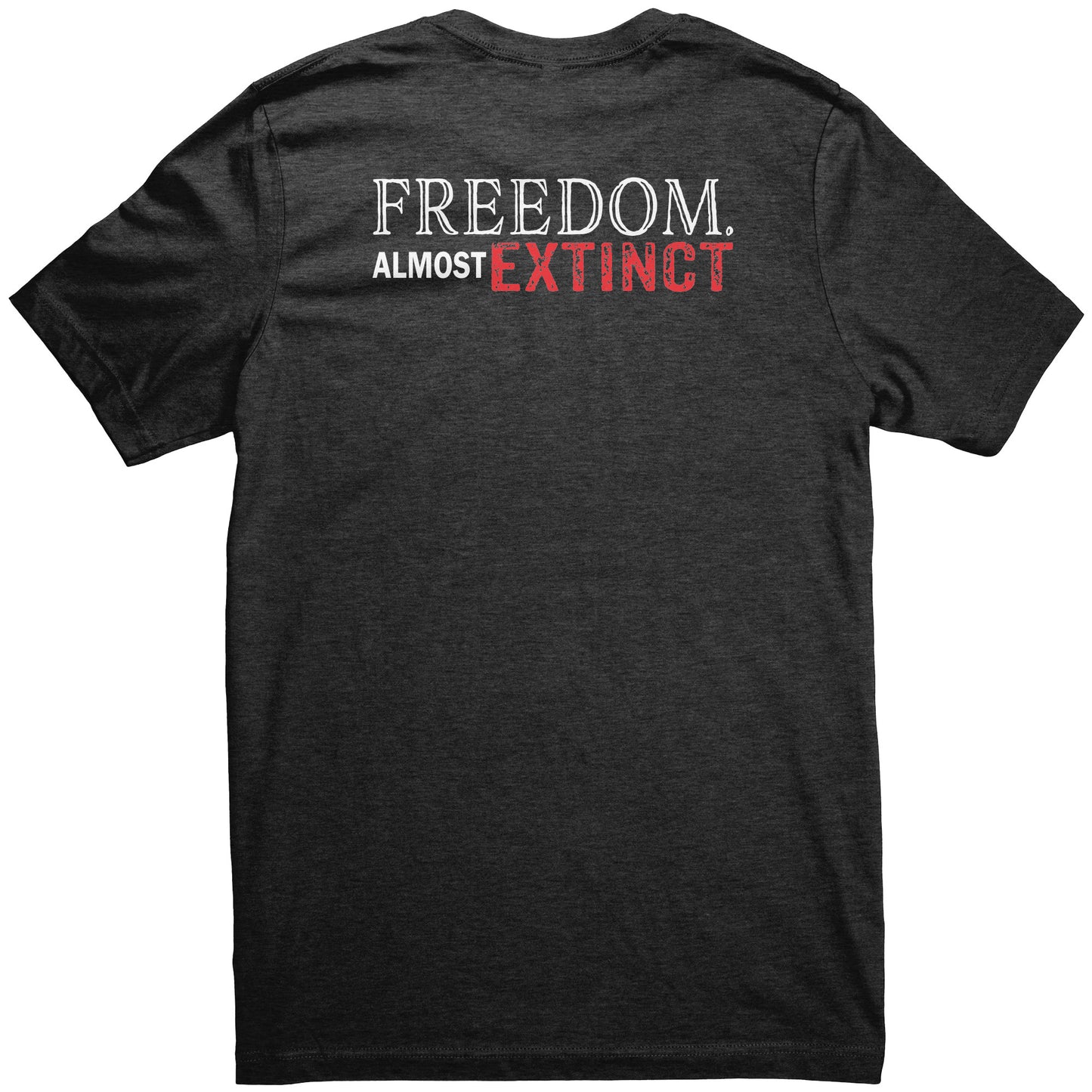 FREEDOM ALMOST EXTINCT Canvas Unisex CVC