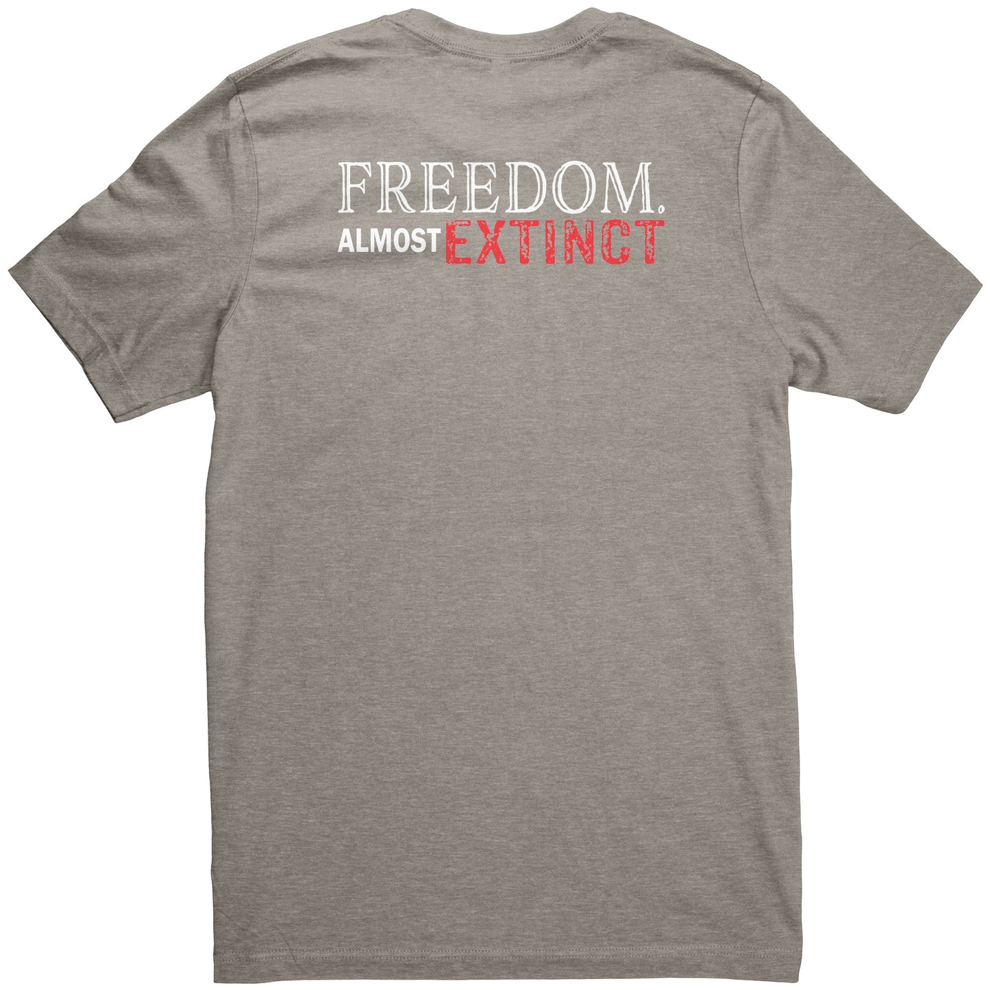 FREEDOM ALMOST EXTINCT Canvas Unisex CVC