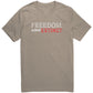 FREEDOM ALMOST EXTINCT Canvas Unisex Shirt