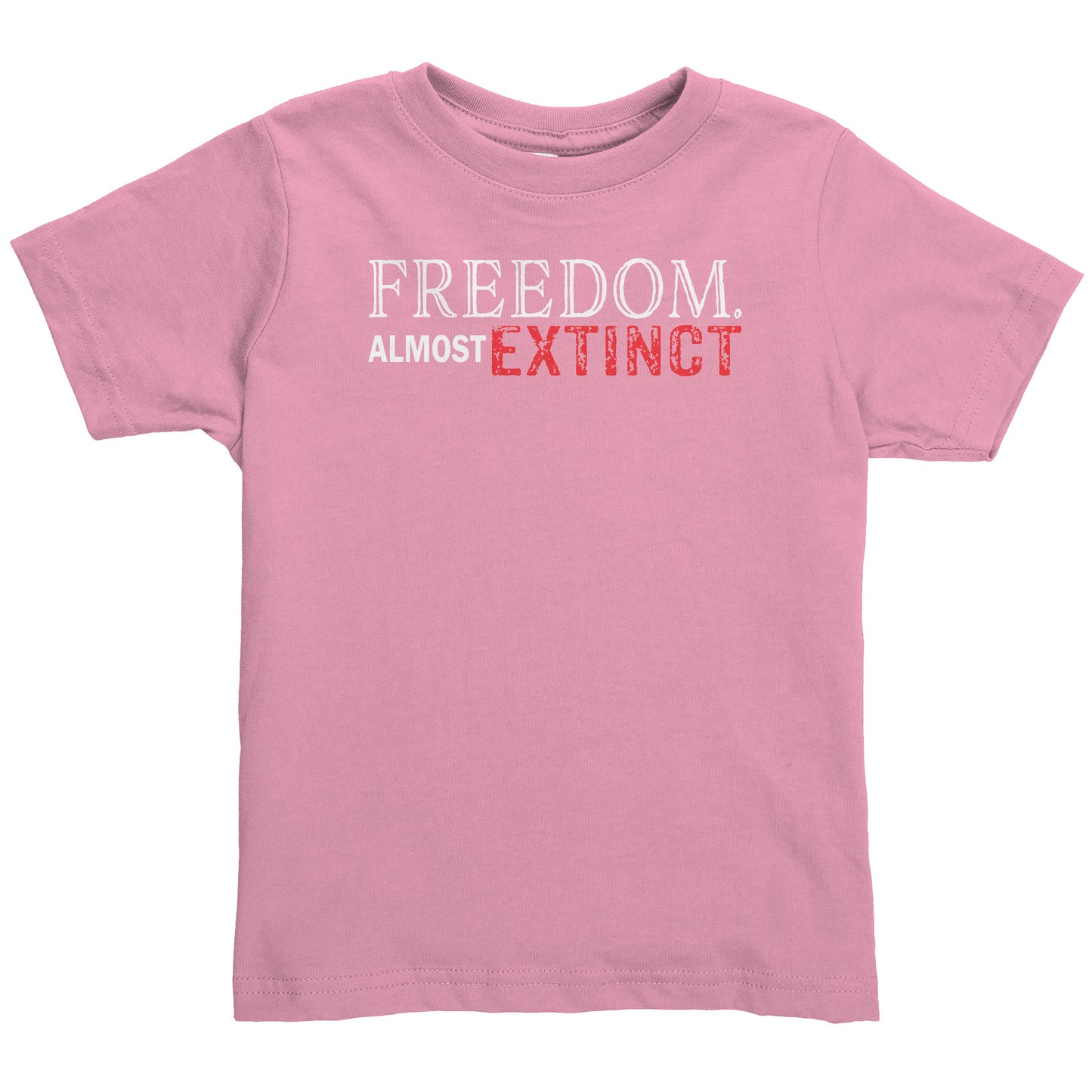 FREEDOM ALMOST EXTINCT Rabbit Skins Toddler Shirt