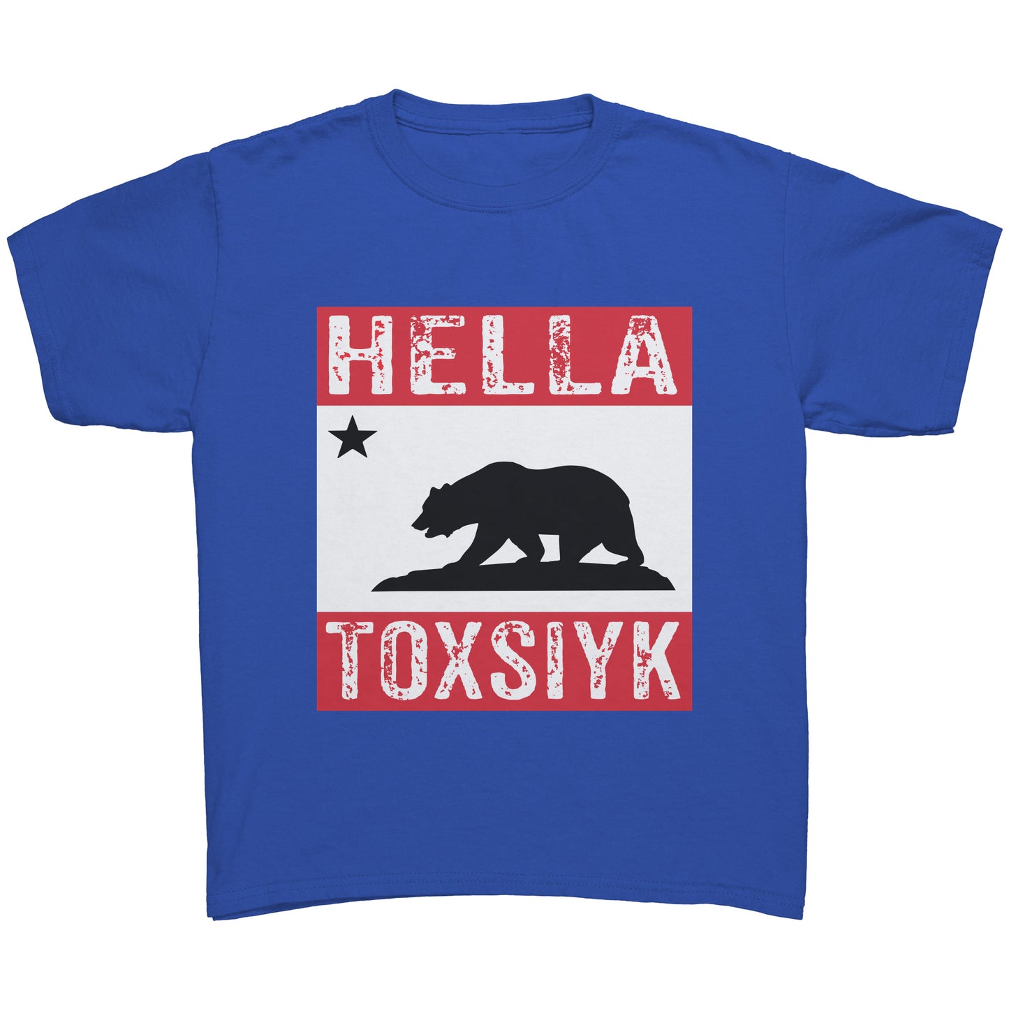 HELLA TOXSIYK CALI District Youth Shirt