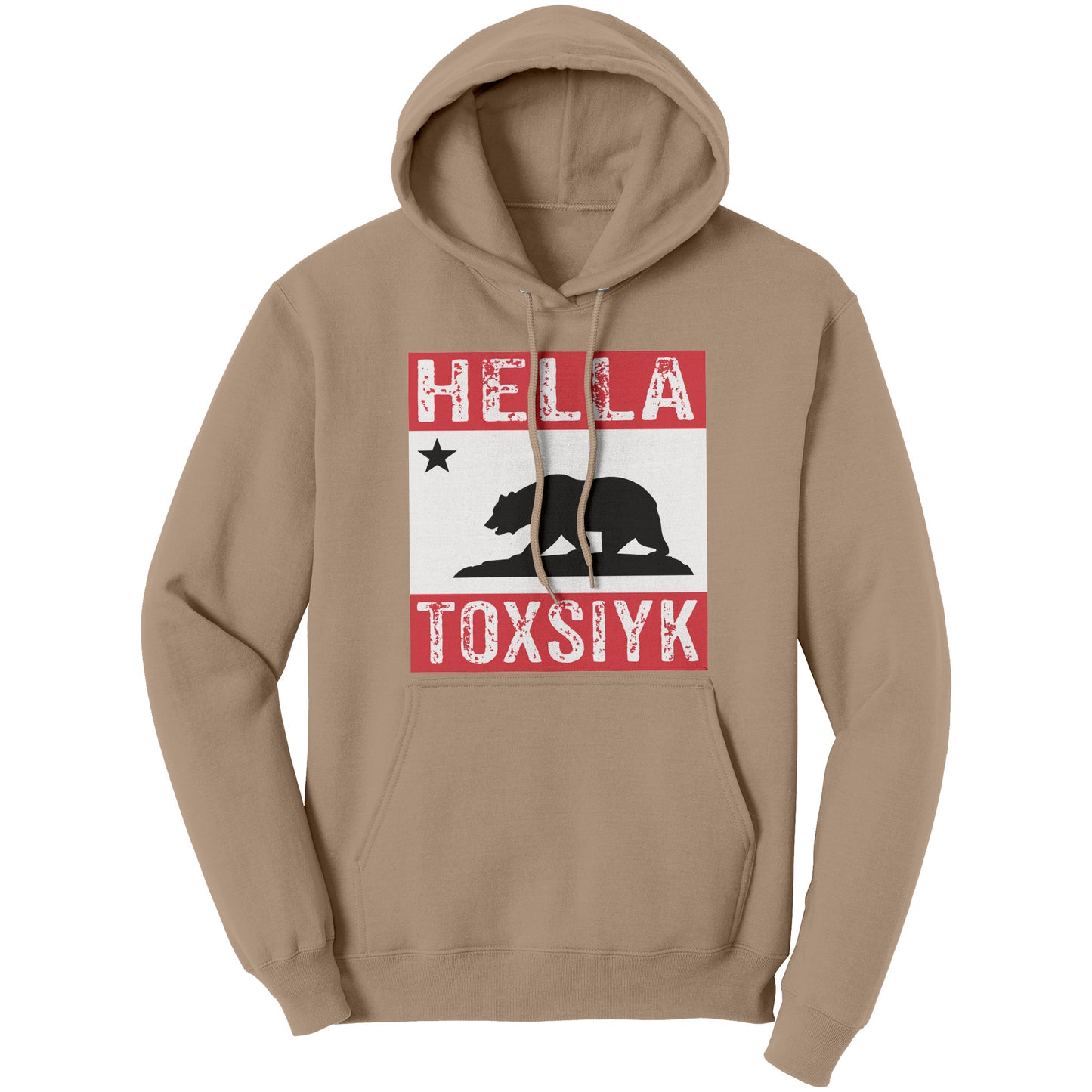 HELLA TOXSIYK CALI Port & Co Hoodie