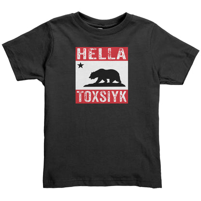 HELLA TOXSIYK CALI Rabbit Skins Toddler Shirt