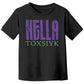 HELLA TOXSIYK Canvas Toddler Jersey Short-Sleeve T-Shirt