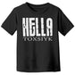 HELLA TOXSIYK Canvas Toddler Jersey Short-Sleeve T-Shirt  WHT