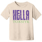 HELLA TOXSIYK Canvas Toddler Jersey Short-Sleeve T-Shirt