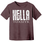 HELLA TOXSIYK Canvas Toddler Jersey Short-Sleeve T-Shirt  WHT