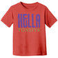 HELLA TOXSIYK Canvas Toddler Jersey Short-Sleeve T-Shirt