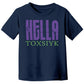 HELLA TOXSIYK Canvas Toddler Jersey Short-Sleeve T-Shirt