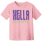 HELLA TOXSIYK Canvas Toddler Jersey Short-Sleeve T-Shirt