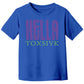 HELLA TOXSIYK Canvas Toddler Jersey Short-Sleeve T-Shirt