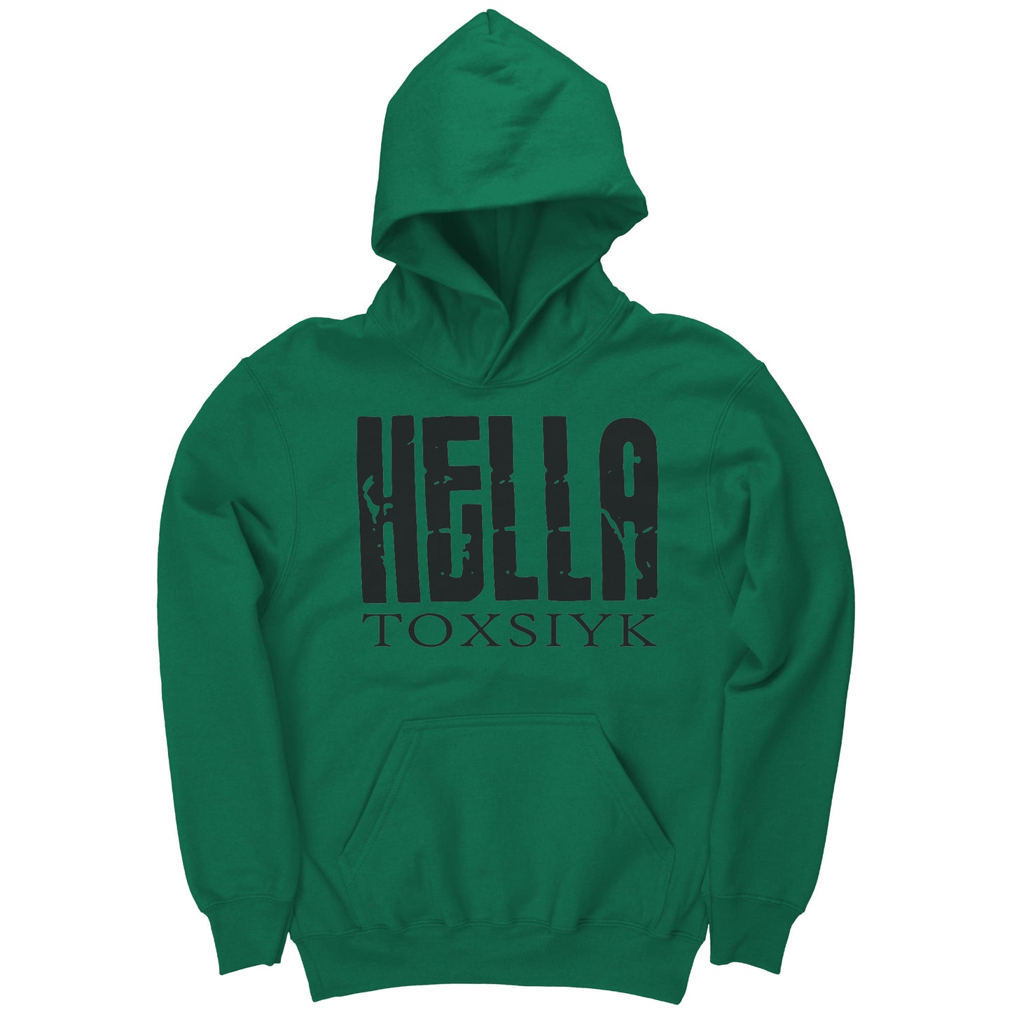 HELLA TOXSIYK Port & Co Youth Hoodie BLK