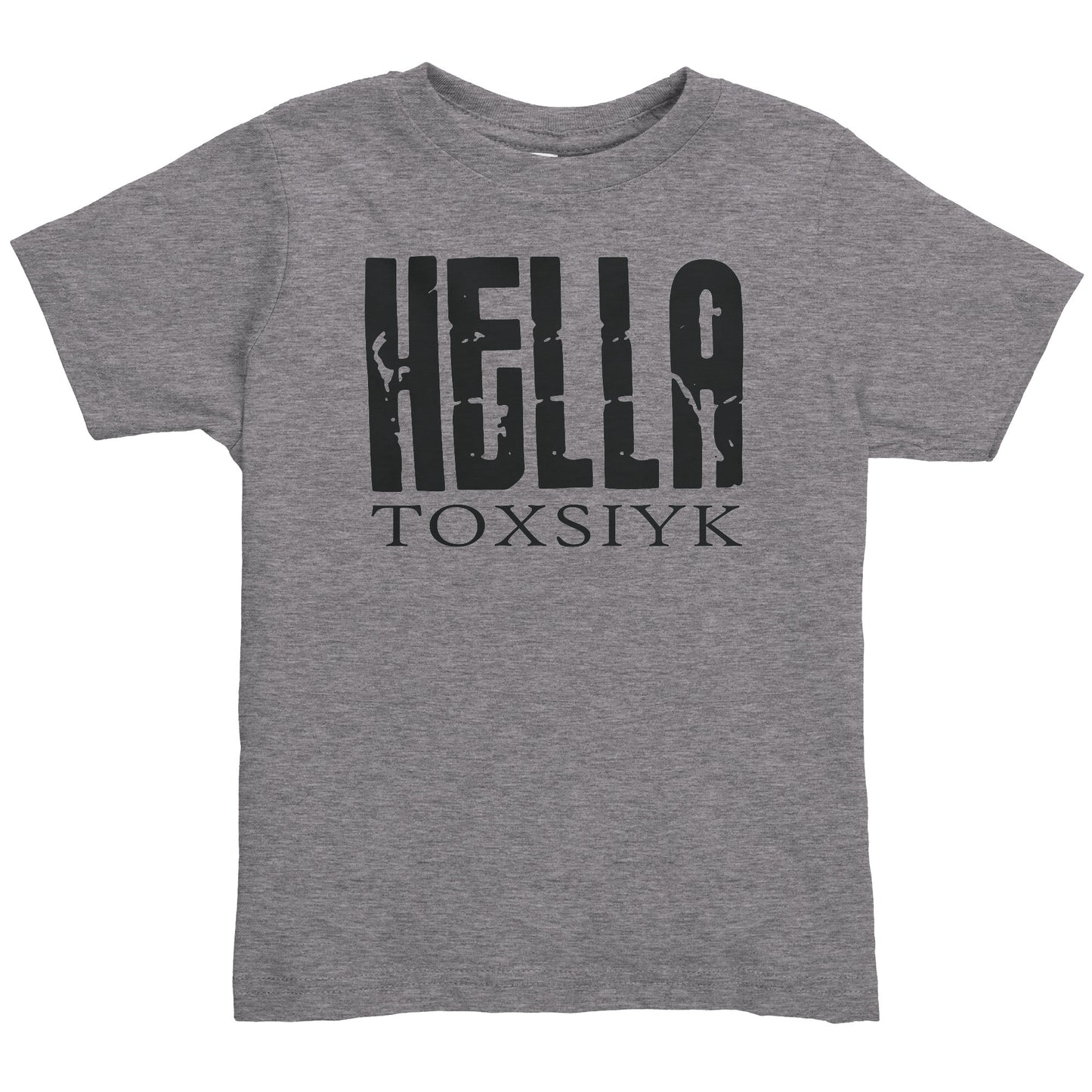 HELLA TOXSIYK Rabbit Skins Toddler Shirt BLK