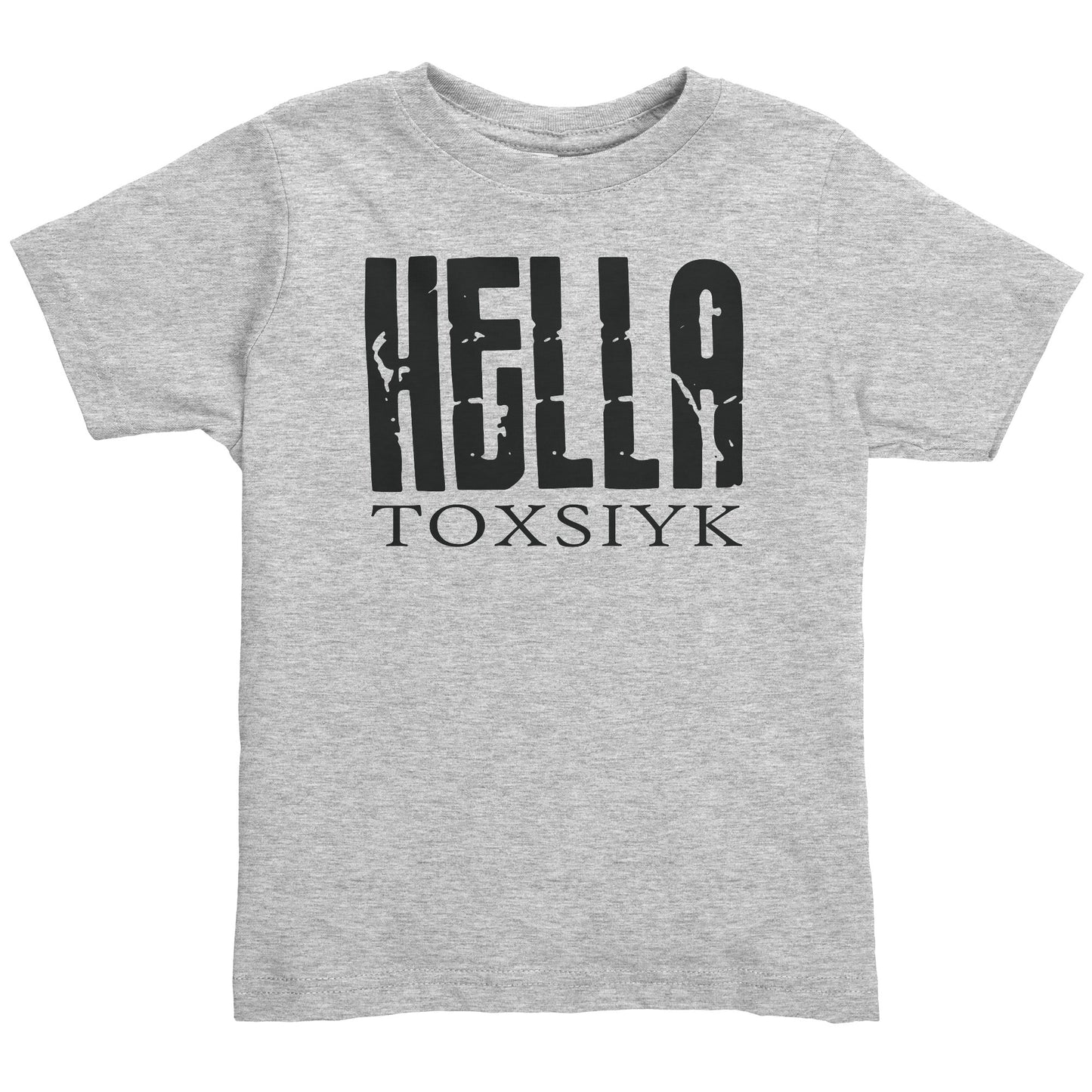 HELLA TOXSIYK Rabbit Skins Toddler Shirt BLK