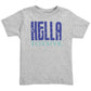 HELLA TOXSIYK Rabbit Skins Toddler Shirt  BLUE/TEAL