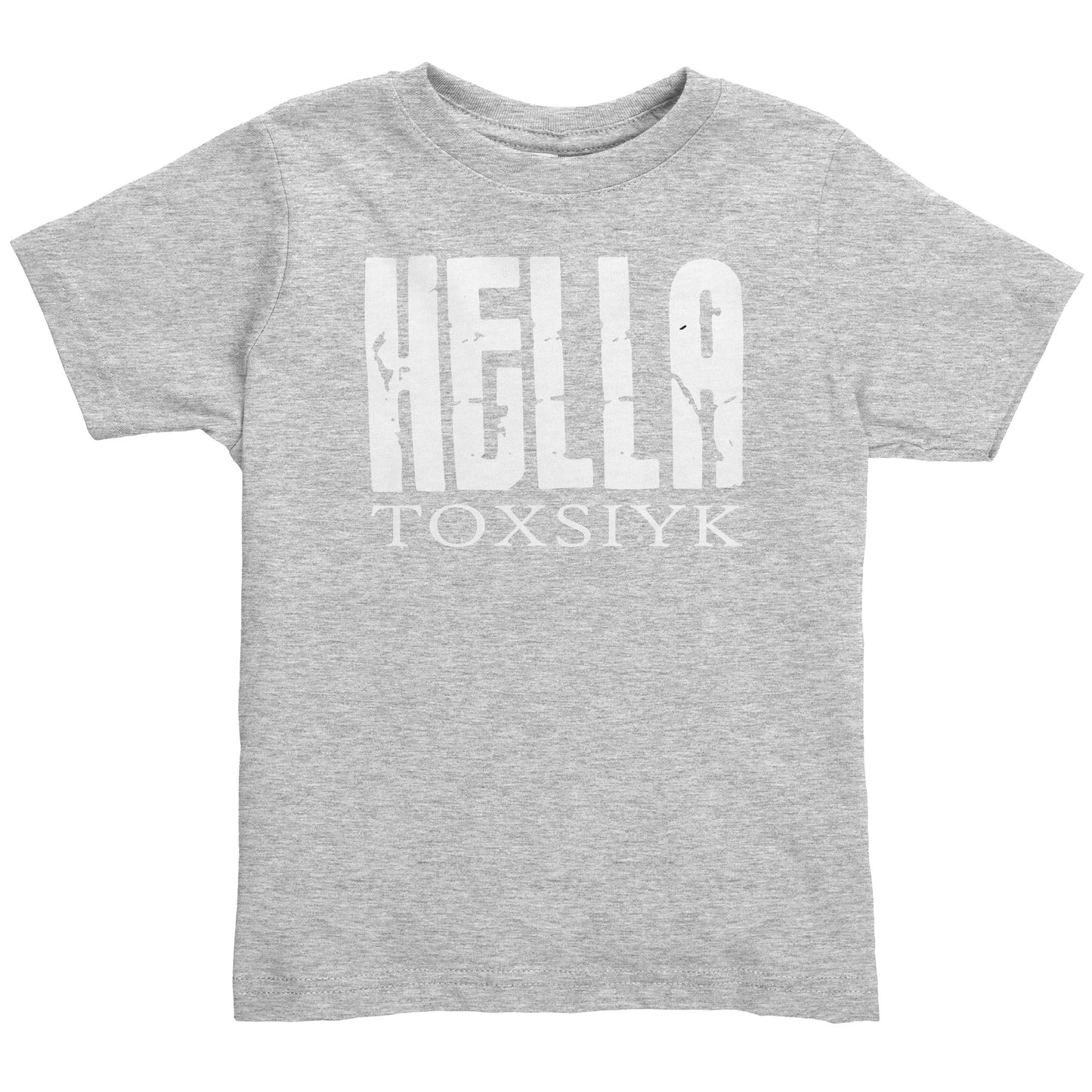 HELLA TOXSIYK Rabbit Skins Toddler Shirt WHT