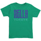 HELLA TOXSIYK Rabbit Skins Toddler Shirt  BLUE/TEAL