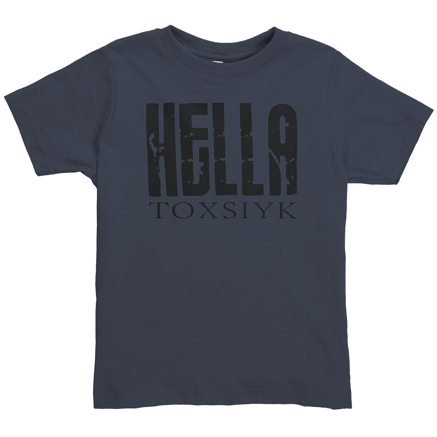 HELLA TOXSIYK Rabbit Skins Toddler Shirt BLK