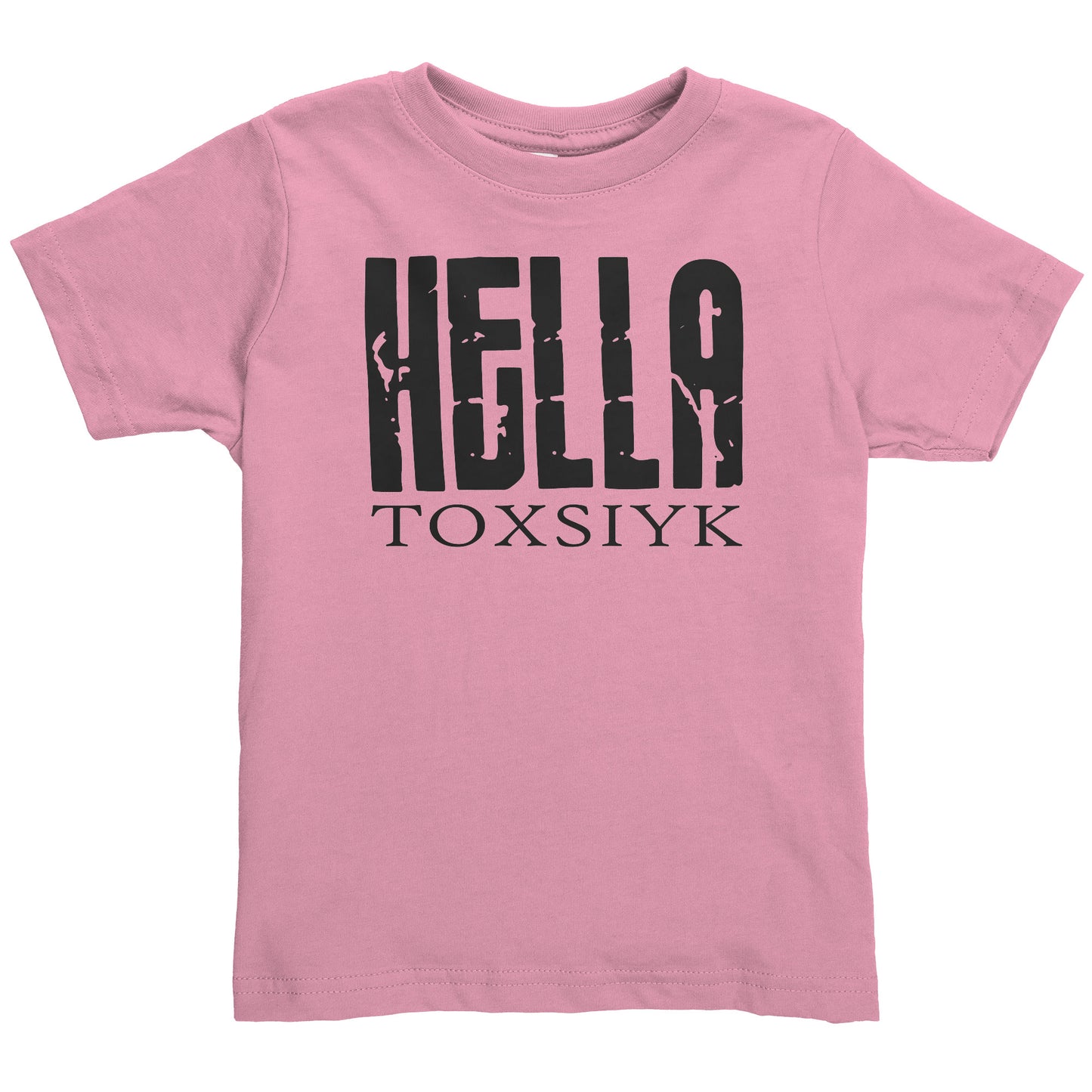 HELLA TOXSIYK Rabbit Skins Toddler Shirt BLK