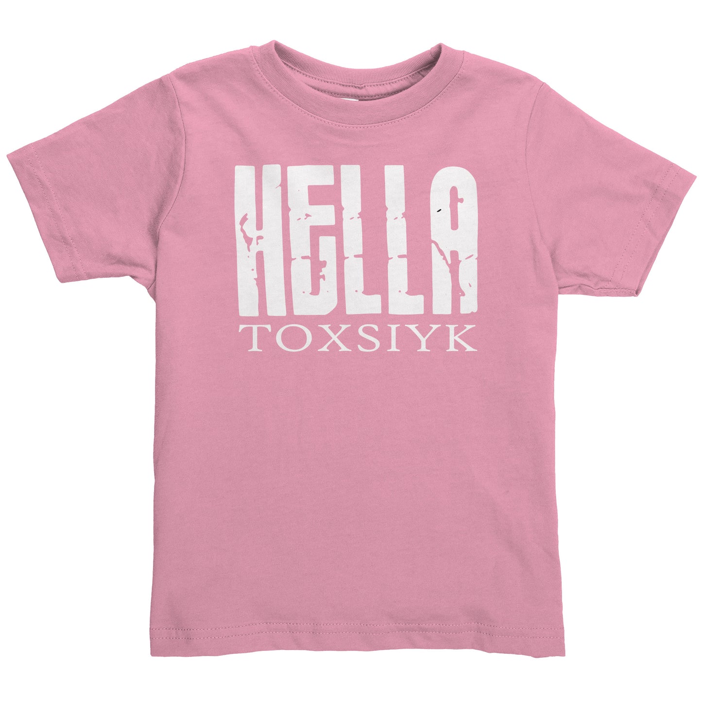 HELLA TOXSIYK Rabbit Skins Toddler Shirt WHT