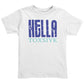 HELLA TOXSIYK Rabbit Skins Toddler Shirt  BLUE/TEAL