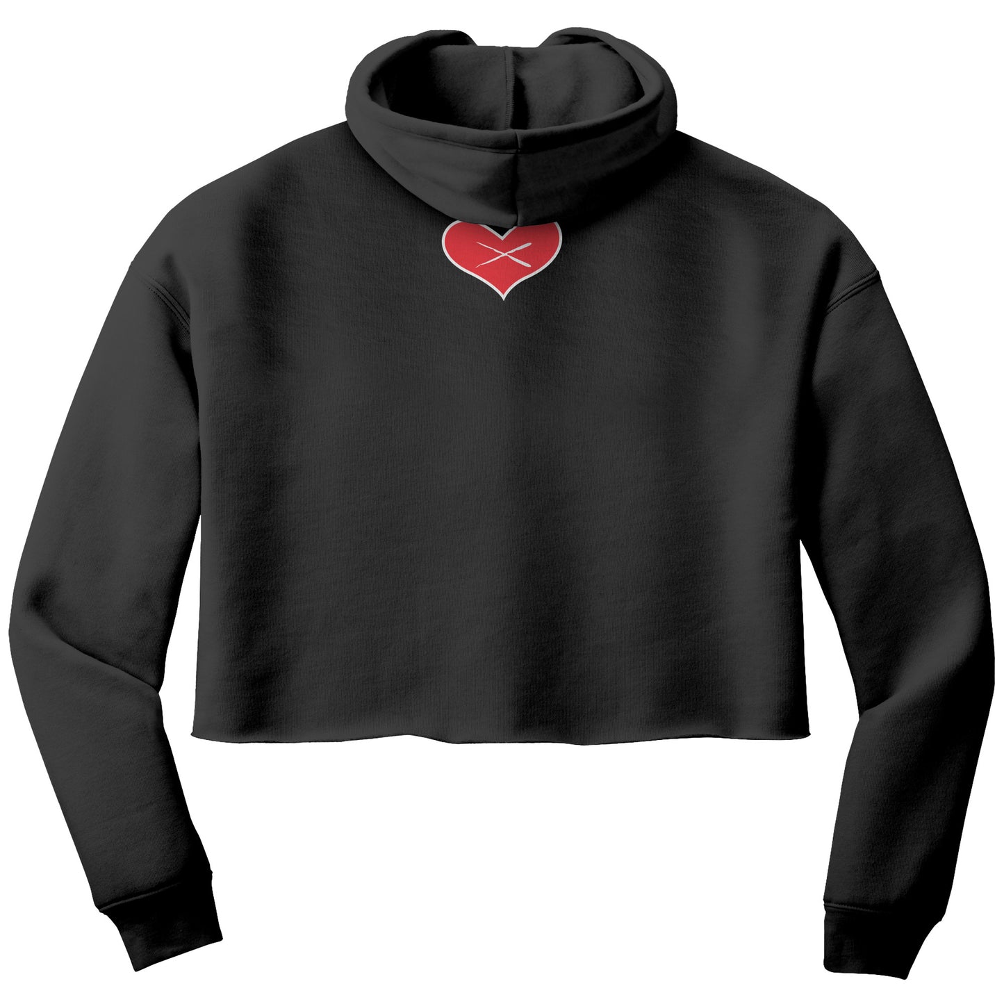 HELLA TOXSIYK  Bella Women's Crop Fleece Hoodie