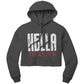 HELLA TOXSIYK  Bella Women's Crop Fleece Hoodie