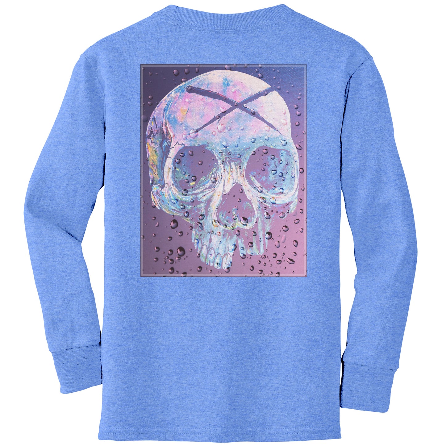 TOXSIYK MORTALITY Skull Art Graphic  Canvas Toddler Jersey Long Sleeve T-Shirt