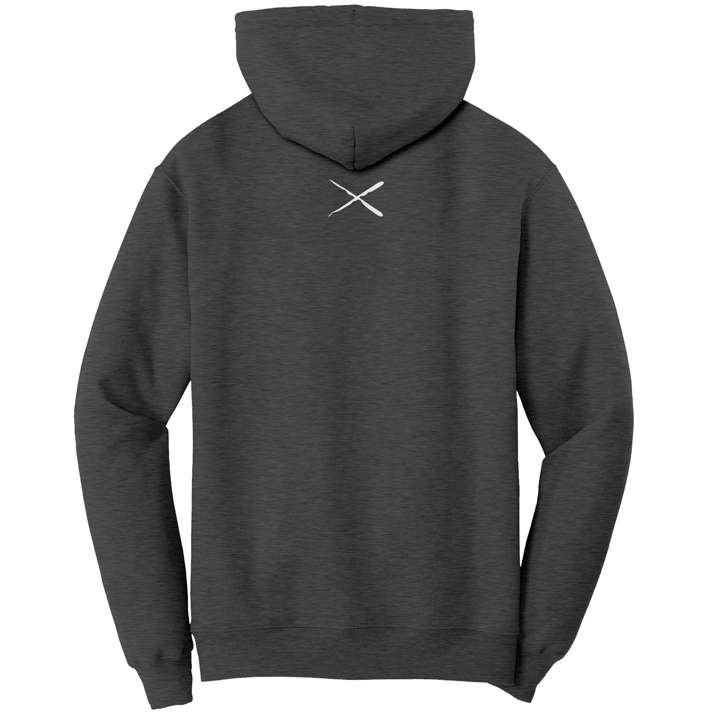 HELLA TOXSIYK  Port & Co Hoodie White/Red