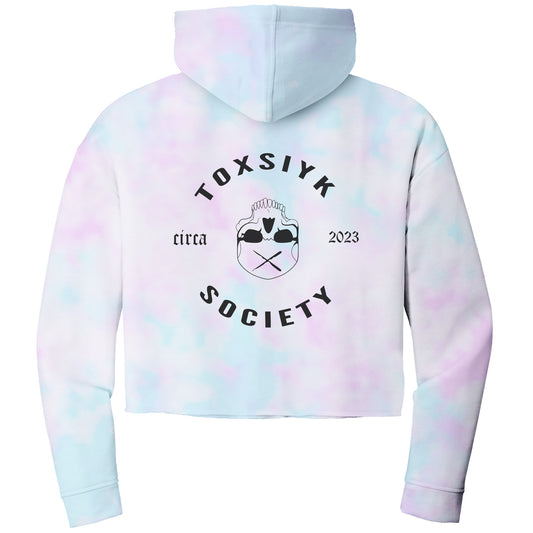 TOXSIYK CIRCA 2023 -ITC Women’s Lightweight Crop Hooded Sweatshirt