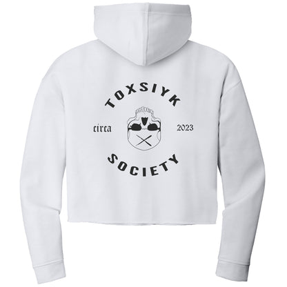 TOXSIYK CIRCA 2023 -ITC Women’s Lightweight Crop Hooded Sweatshirt