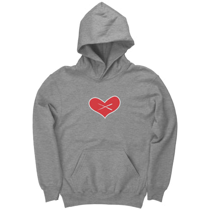 SIYK HEART - TOXSIYK Port & Co Youth Hoodie