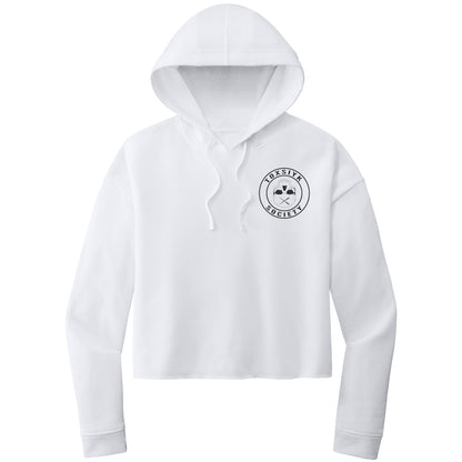 TOXSIYK LOGO - ITC Women’s Lightweight Crop Hooded Sweatshirt