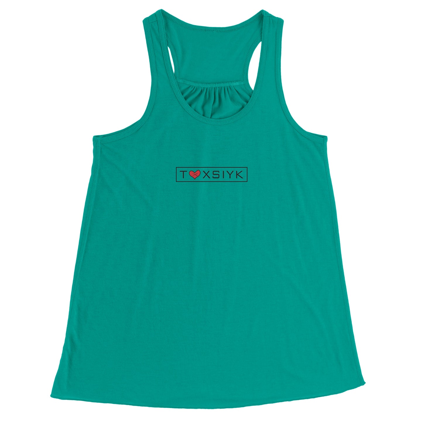 TOXSIYK HAS A HEART Women's Bella Flowy Raceback Tank