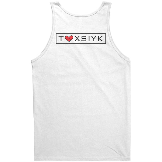 TOXSIYK HAS A HEART Canvas Unisex Tank