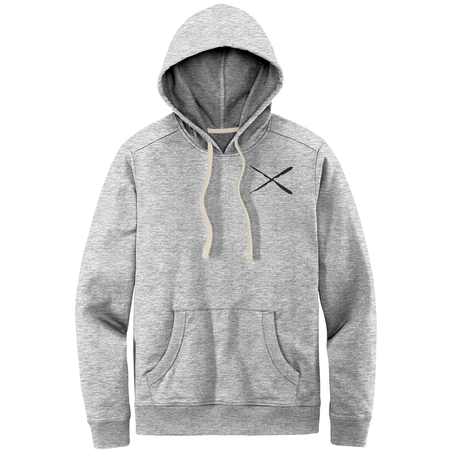 TOXSIYK MORTALITY District Mens Re-Fleece Hoodie  BLK