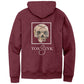 TOXSIYK MORTALITY District Mens Re-Fleece Hoodie  WHT