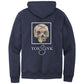 TOXSIYK MORTALITY District Mens Re-Fleece Hoodie  WHT